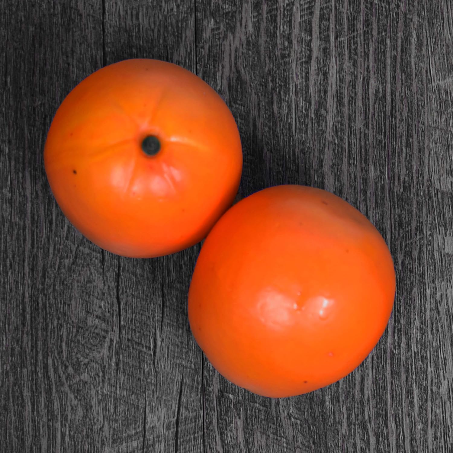 Set of 8 Decorative Life Size Faux Oranges