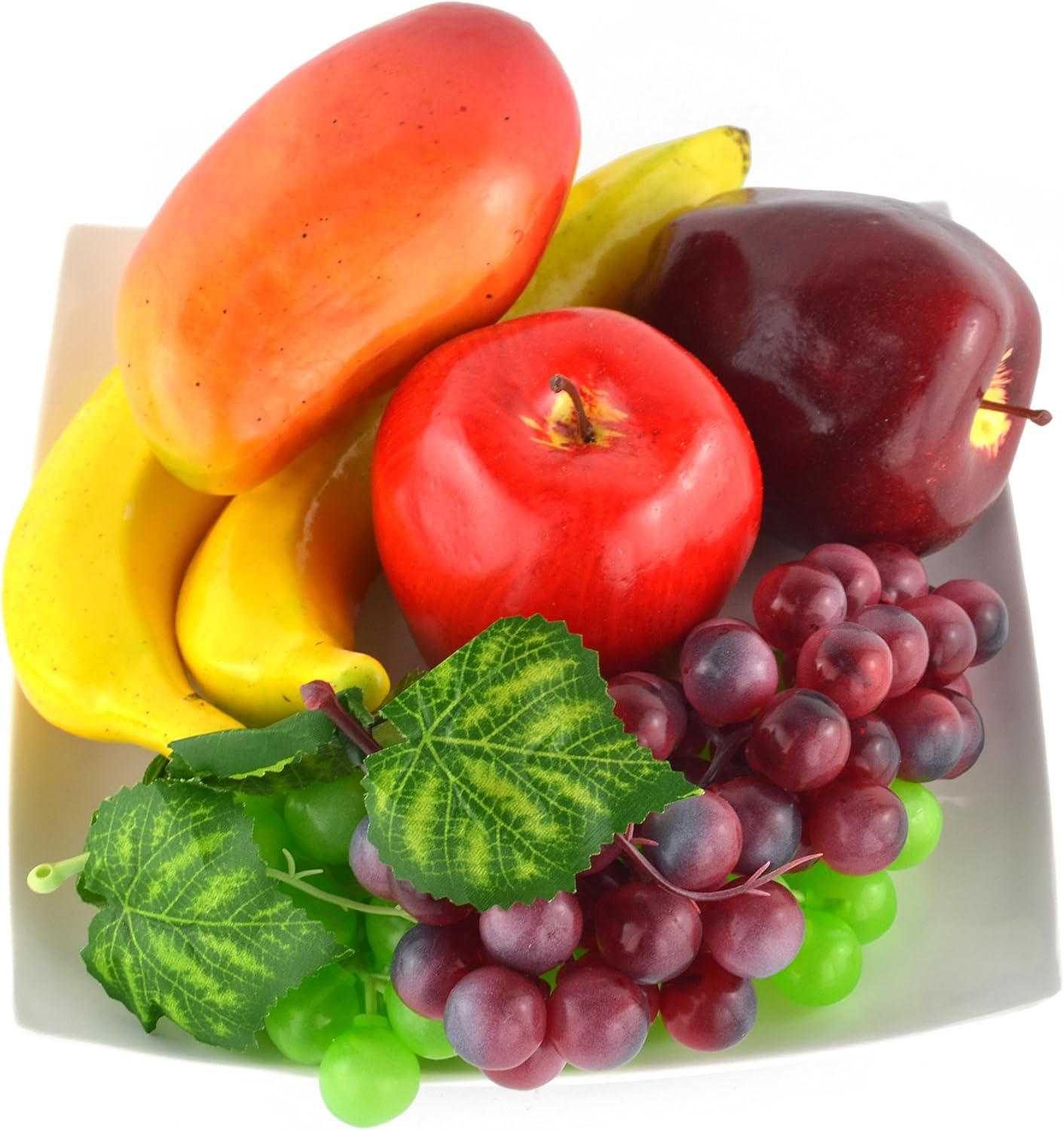 Jedfore Artificial Fruit Set 17pcs Mixed Fruits