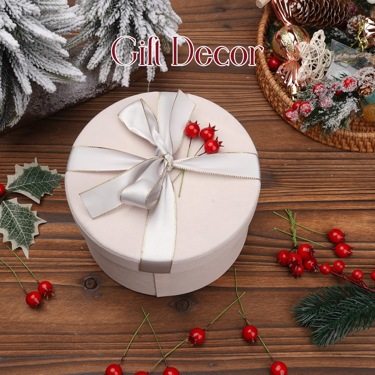 NUOMI Mini Pomegranate Artificial Decor 40 Pcs